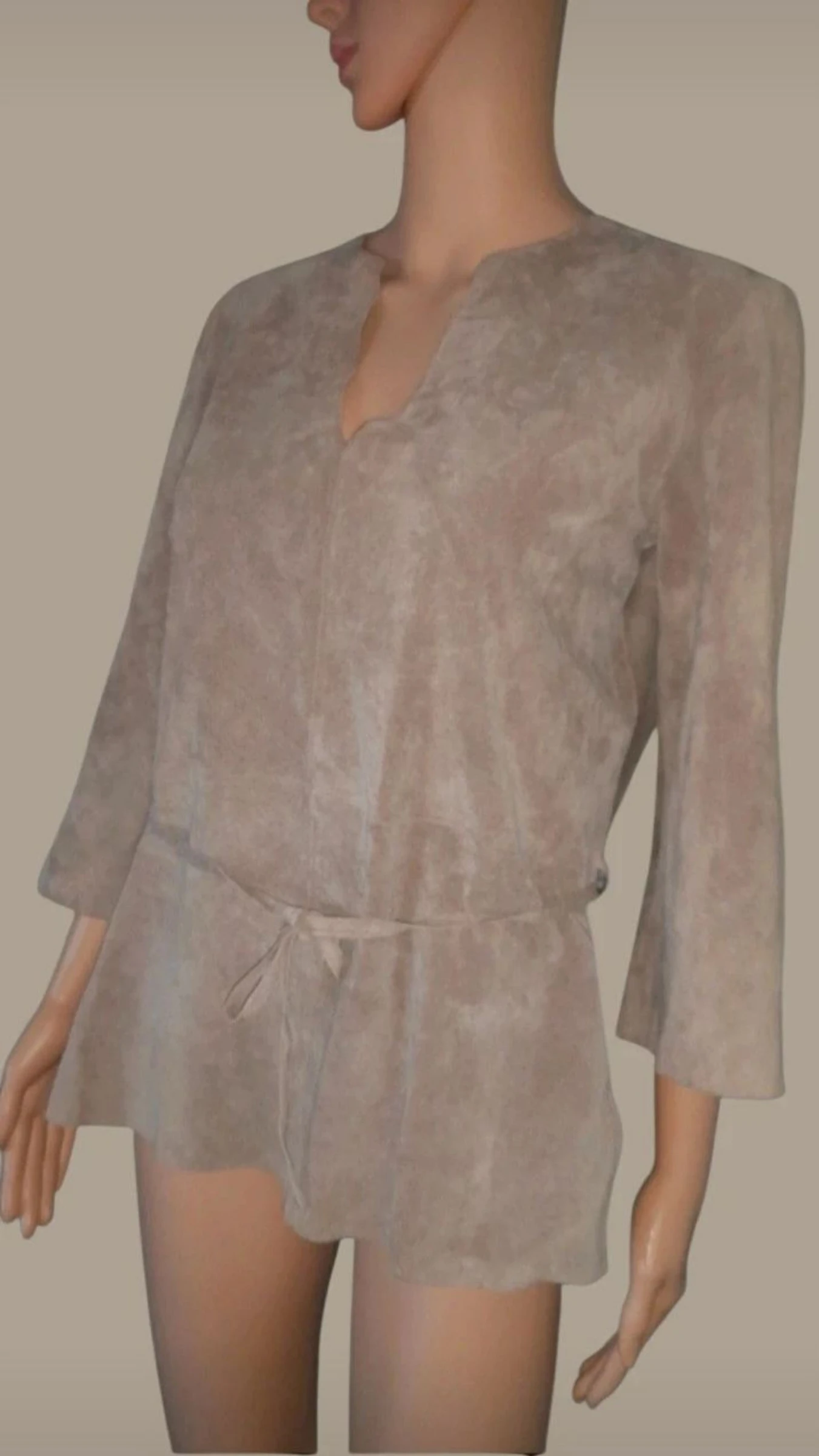 Haut Claudie Pierlot cuir taille 3